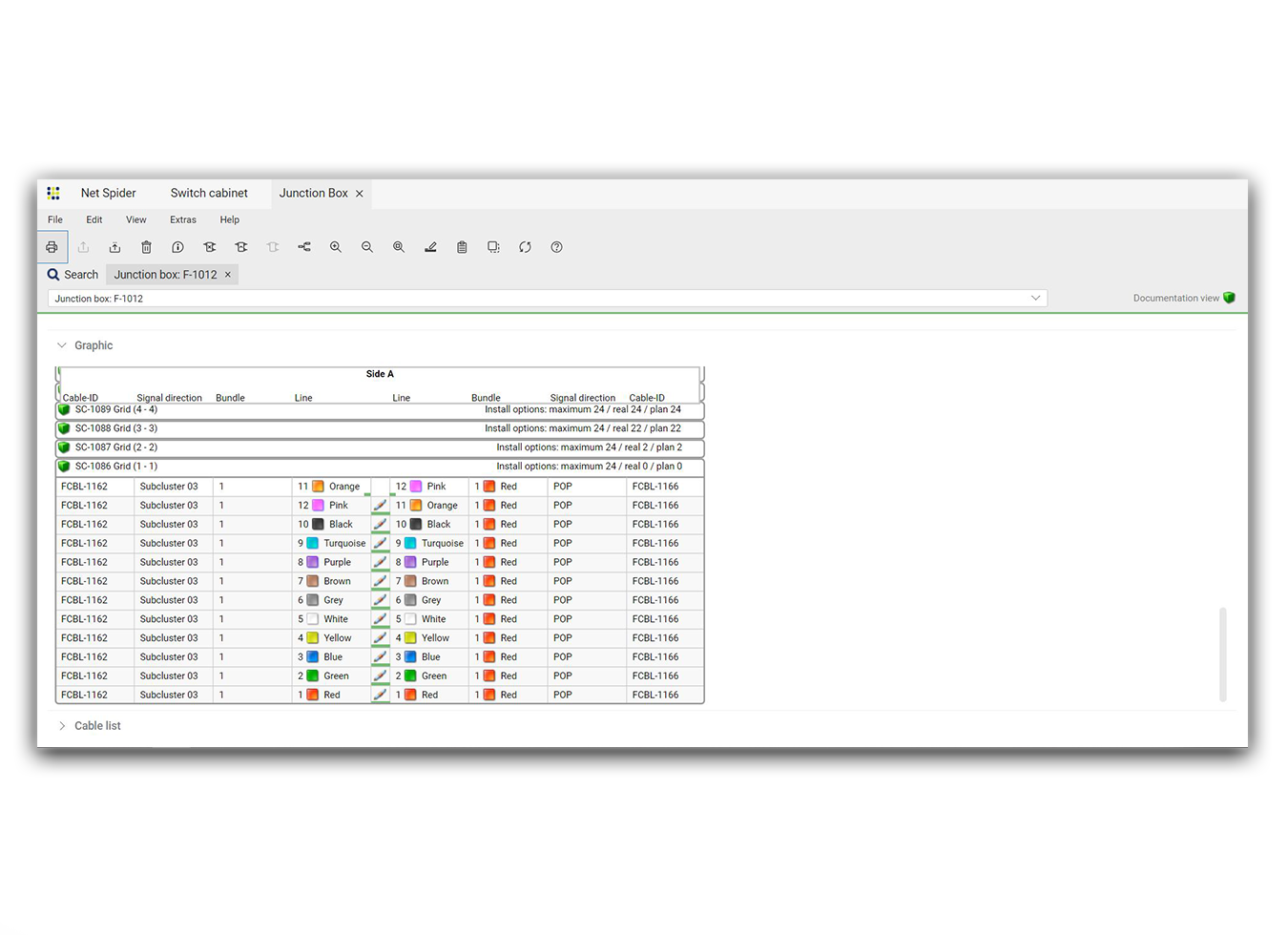 Cable Management Software FNT Software FNT Software